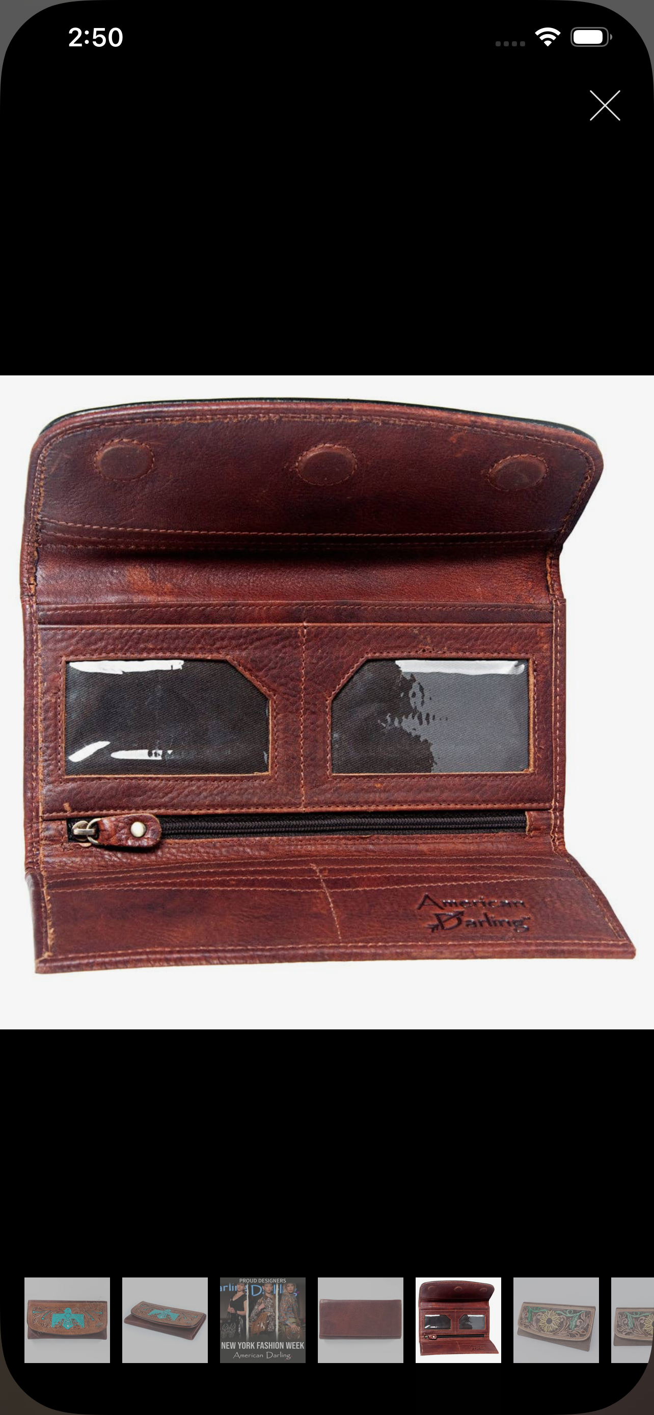American Darling Thunderbird Wallet