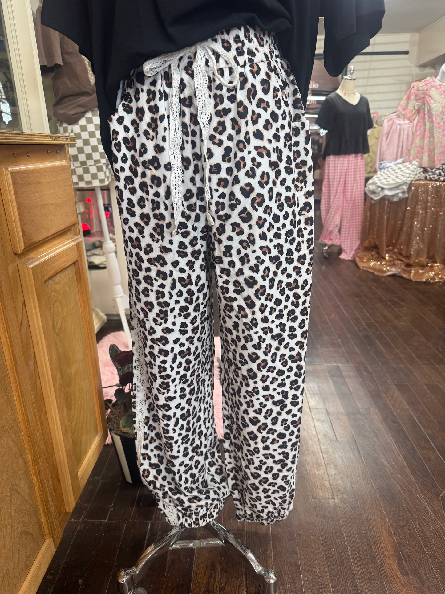Leopard & Lace Bottoms