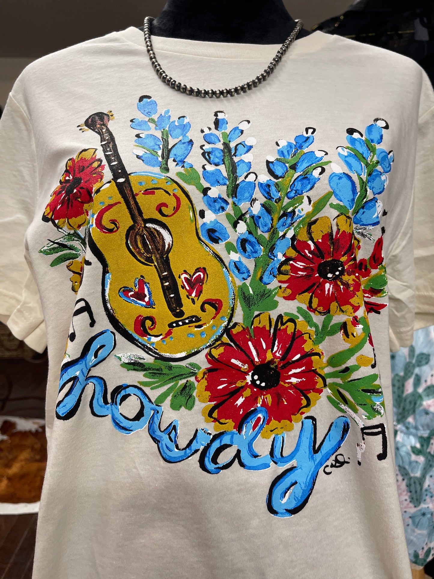 Bluebonnet Howdy T-shirt