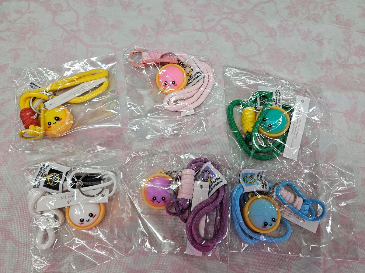 Dumpling Wristlet Keychain