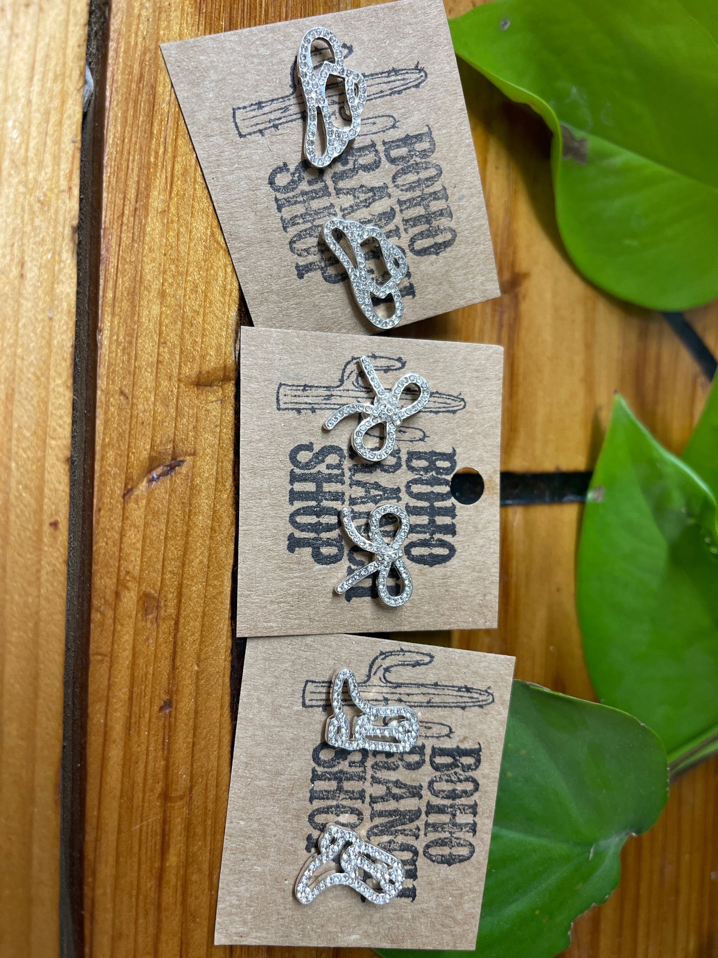 Western Cut Out Stud Earrings