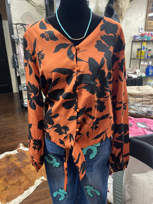 Andrea Floral Blouse