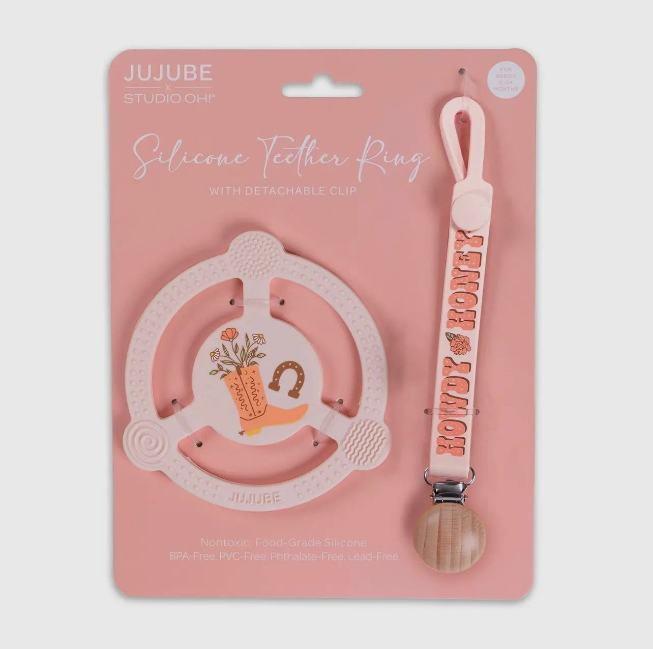 Baby Silicone Teether Ring