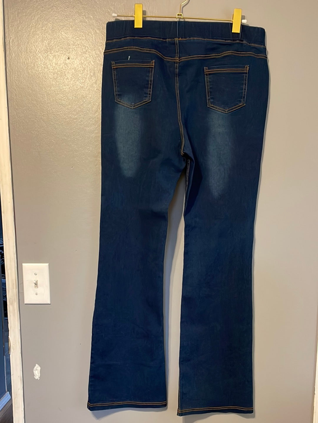 Denim Bootcut Pants