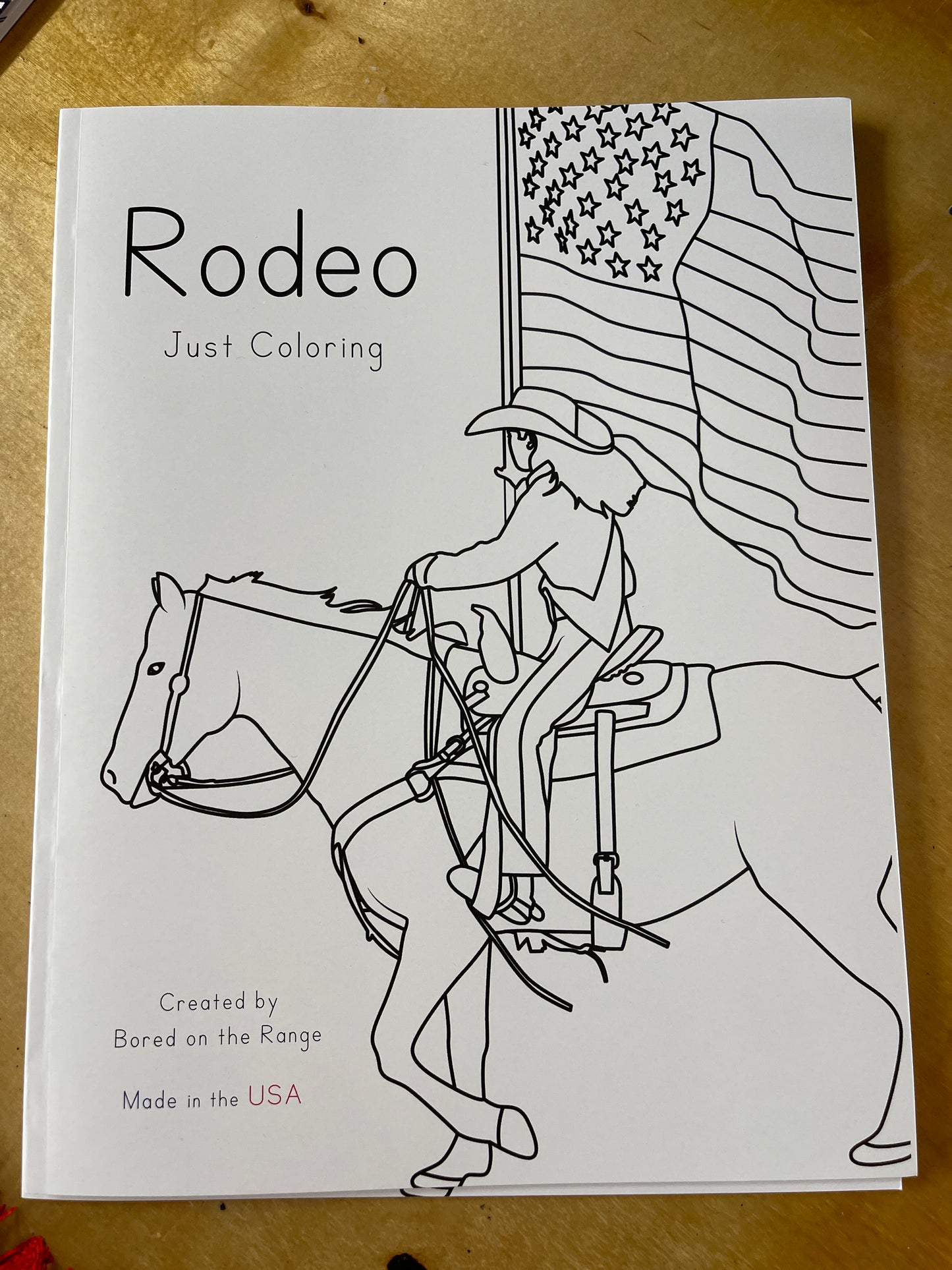 Rodeo Just Coloring