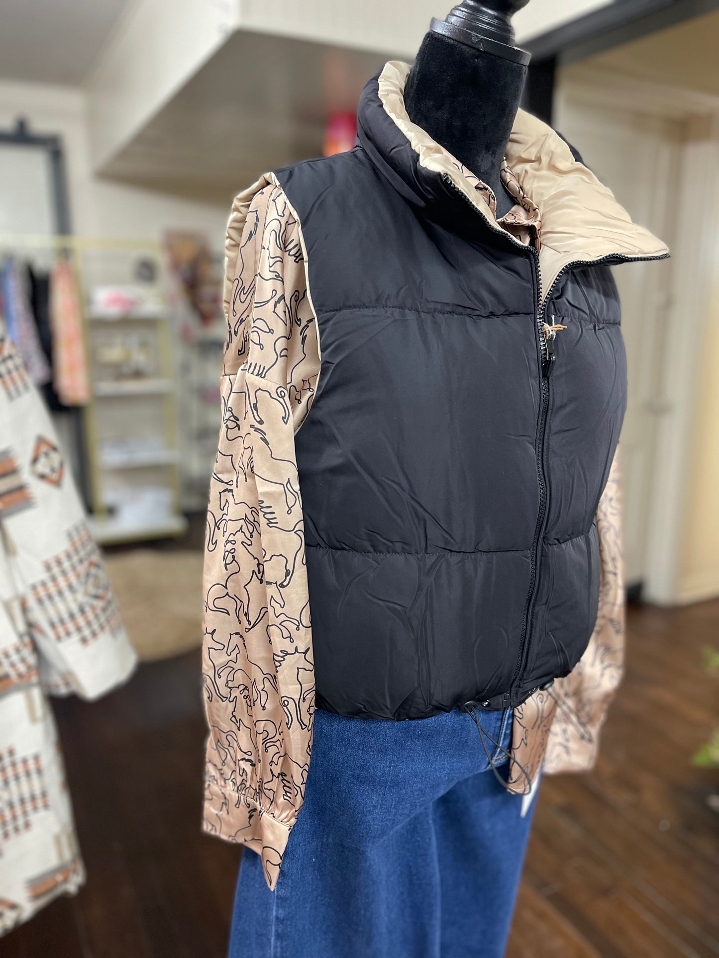 Reversible Puffer Vest **2 options