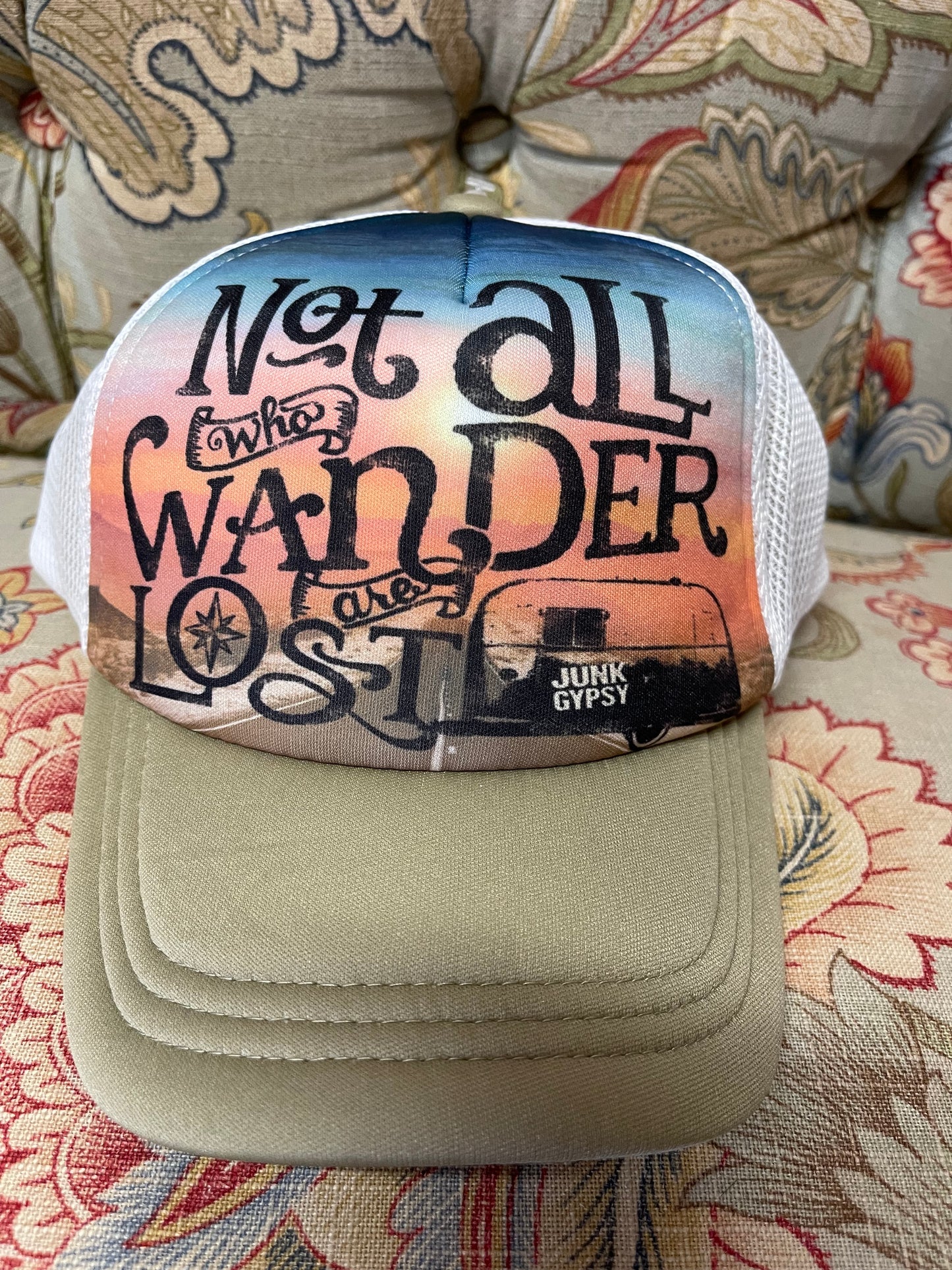 Not All Who Wander Are Lost Trucker Hat