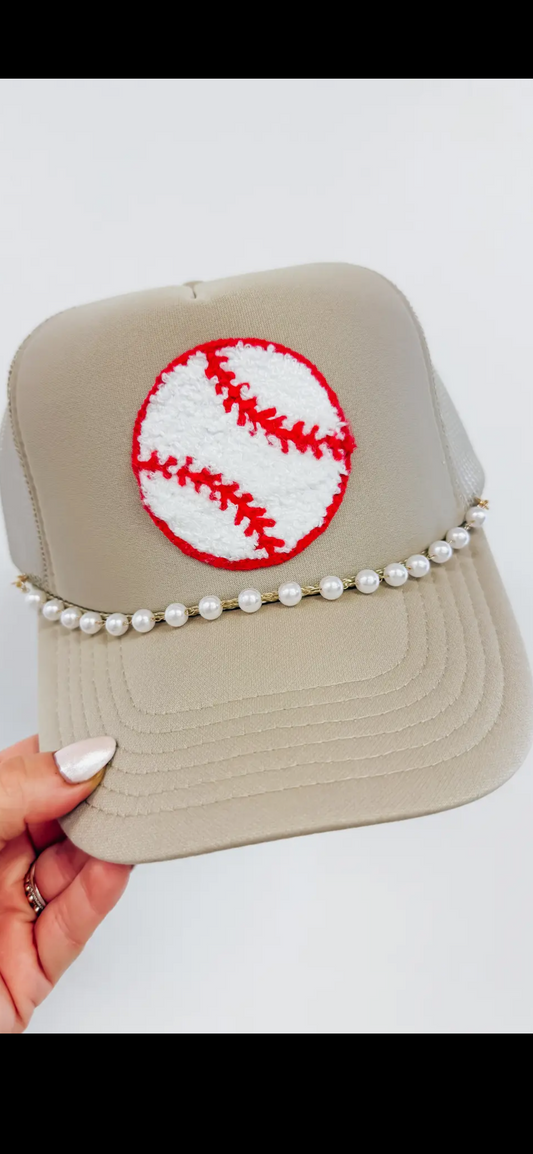 Baseball Patch Trucker Hat