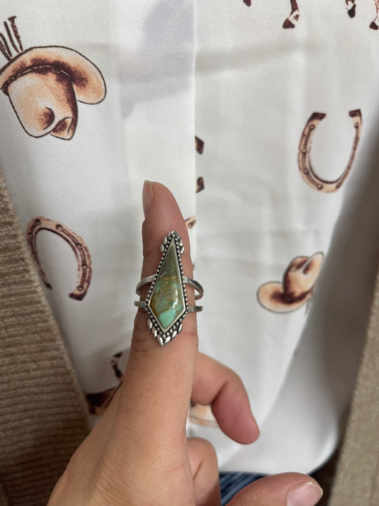 Sterling Silver Turquoise Ring