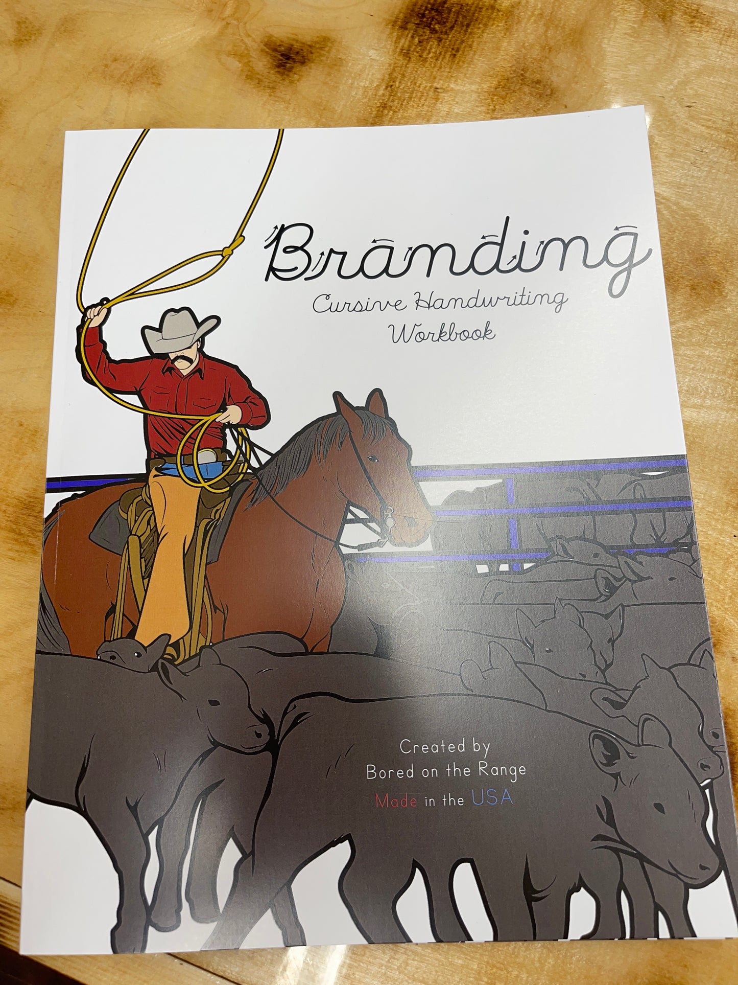 Branding Cursive Handwriting Workbook