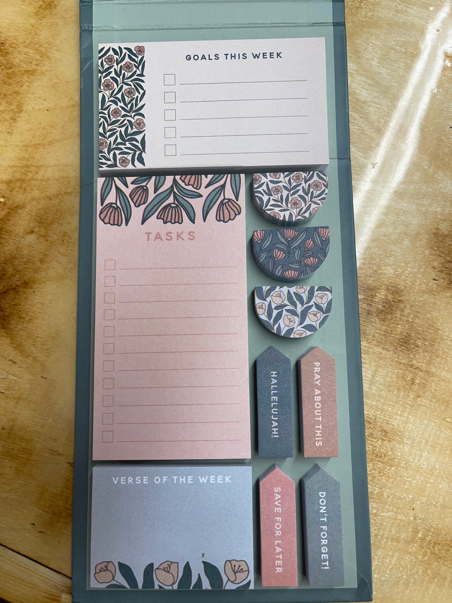 Floral Sticky Notes