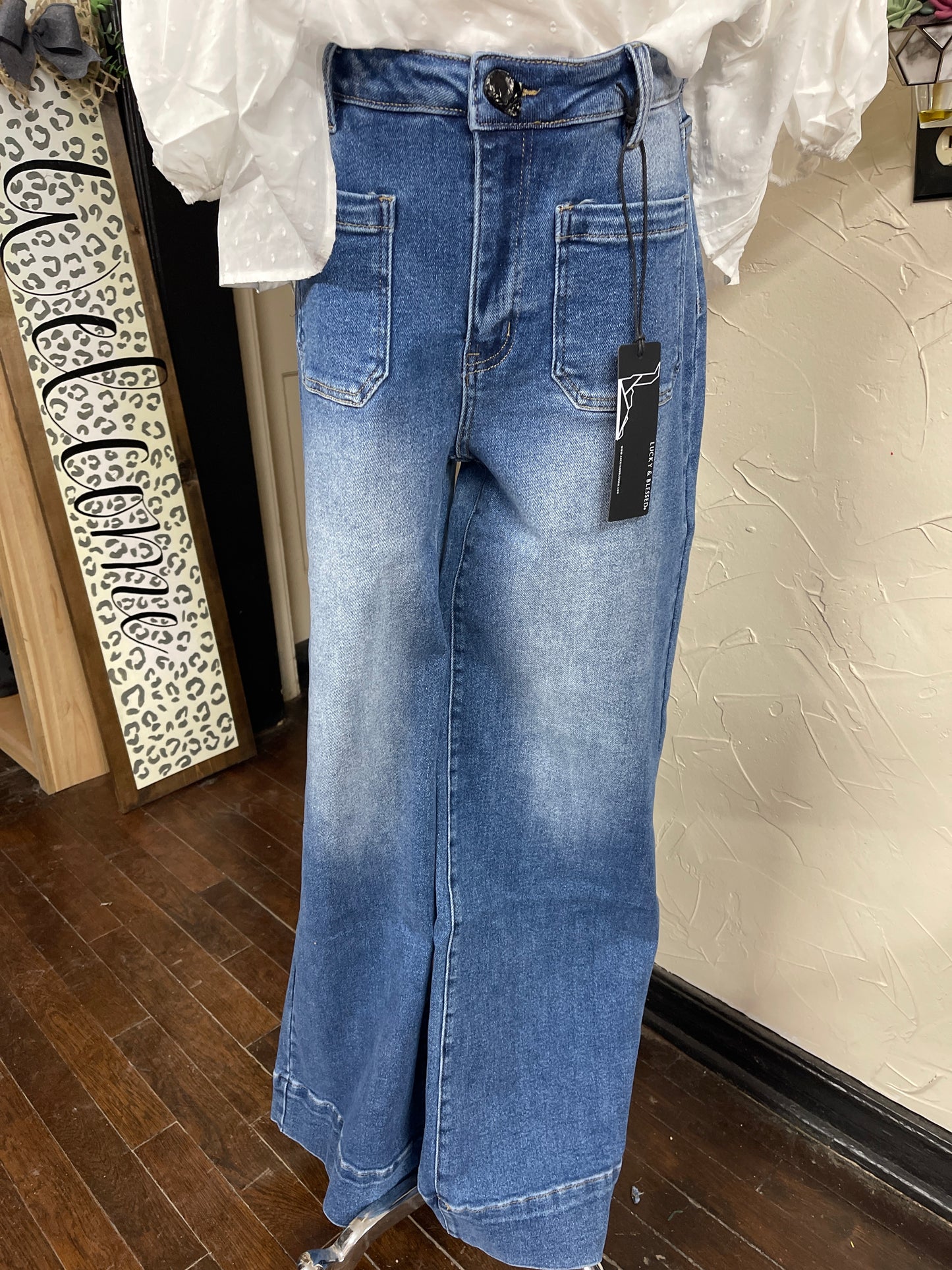 Lucky & Blessed Trouser Jeans