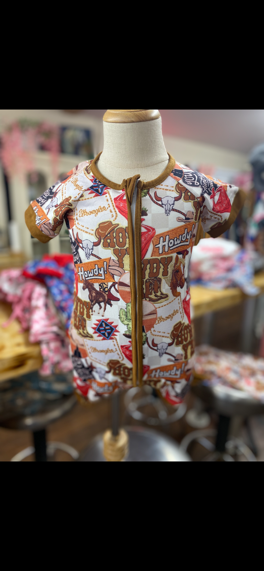 Kids Howdy Onesie