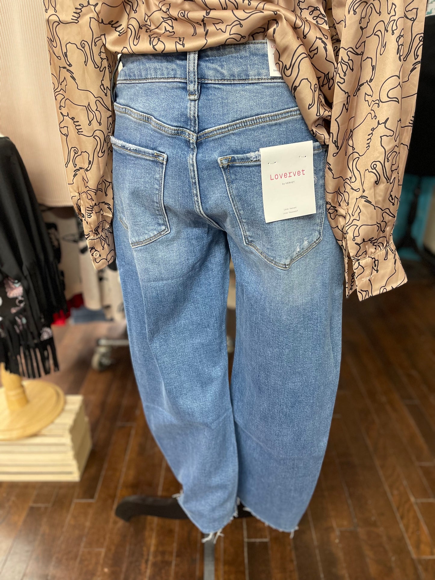 Lovervet Barrel Jeans