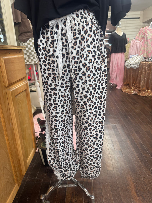 Leopard & Lace Bottoms