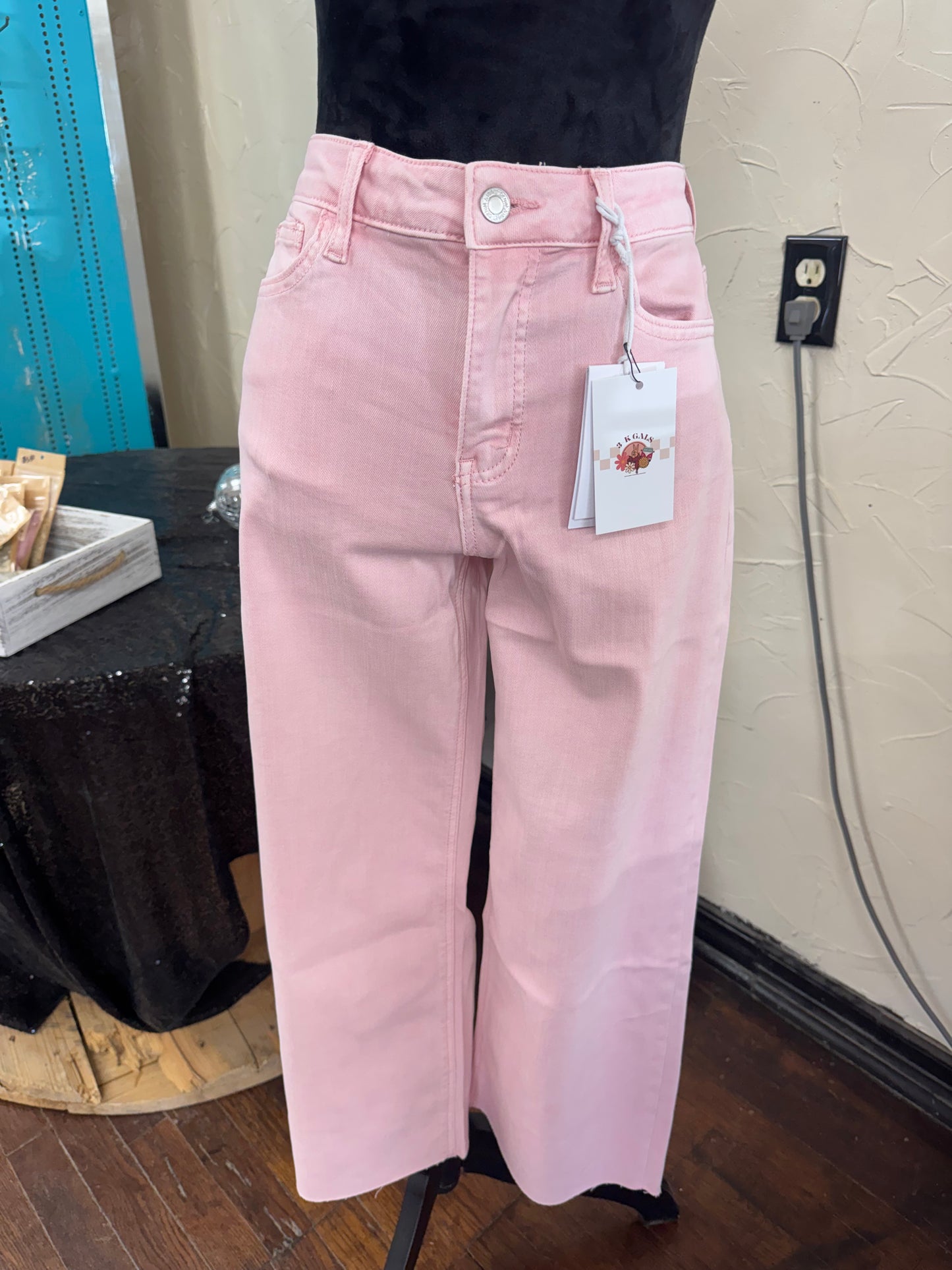 Pink Vervet Bottoms