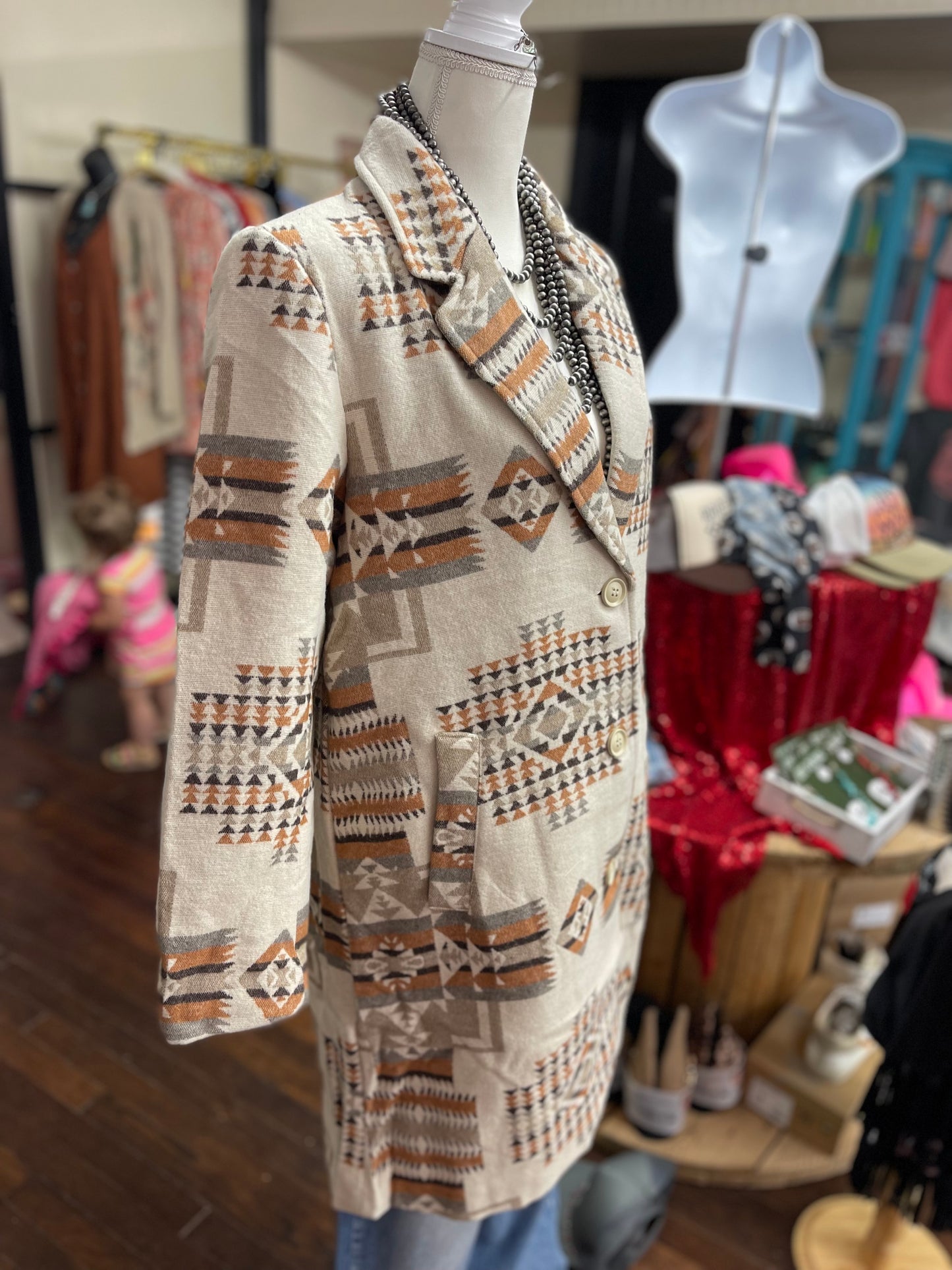 Southwestern Aztec Coat