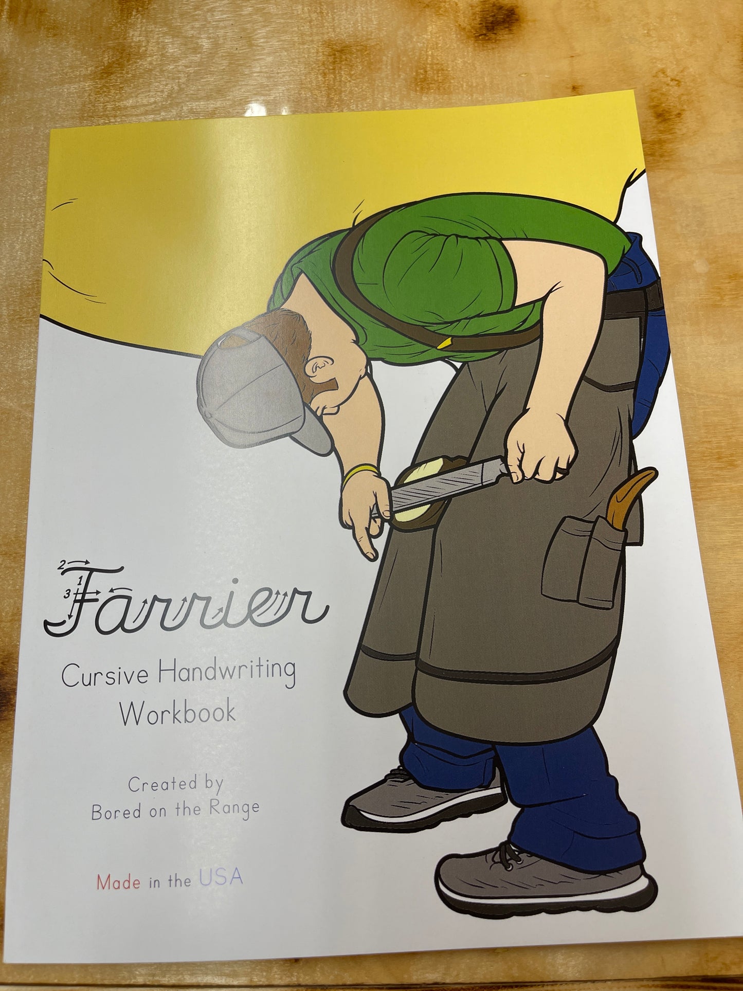 Farrier Cursive Handwriting Workbook