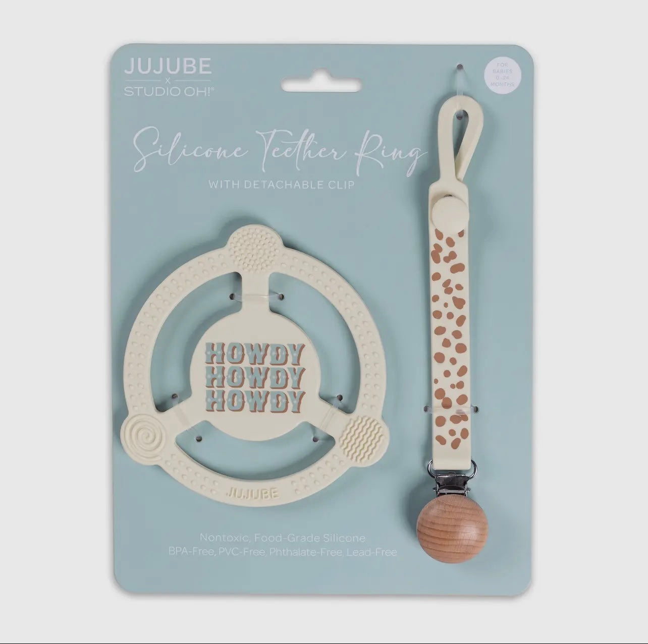 Baby Silicone Teether Ring