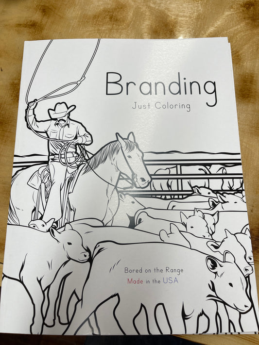 Branding Just Coloring Book