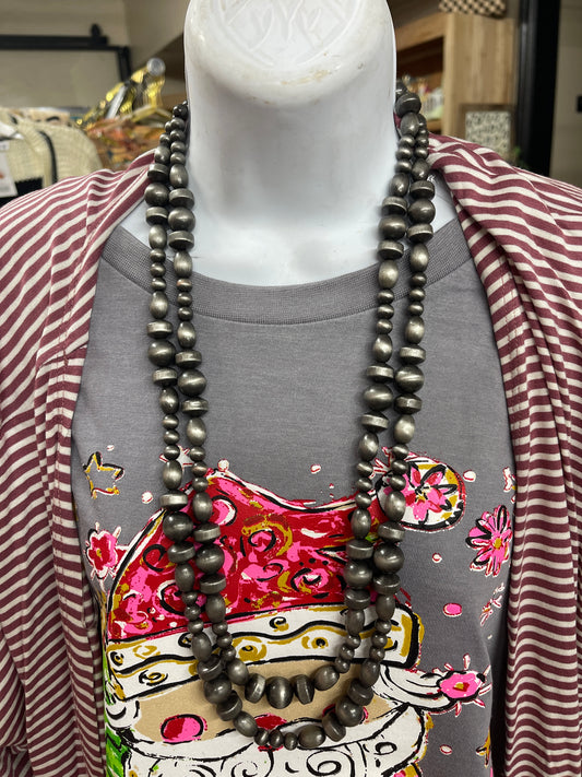 Amarillo Long Navajo Pearl Necklace