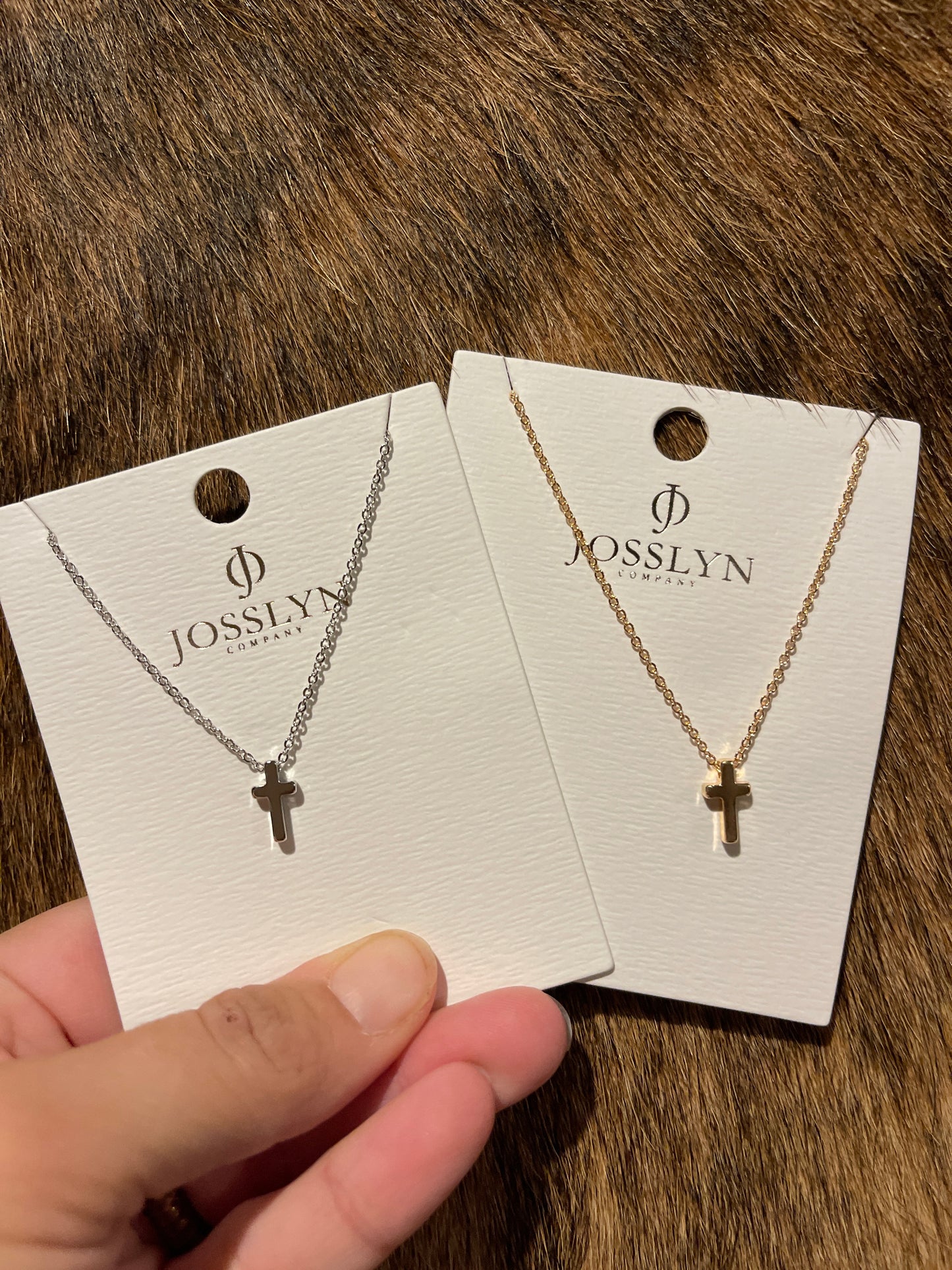 Mini Cross Necklace