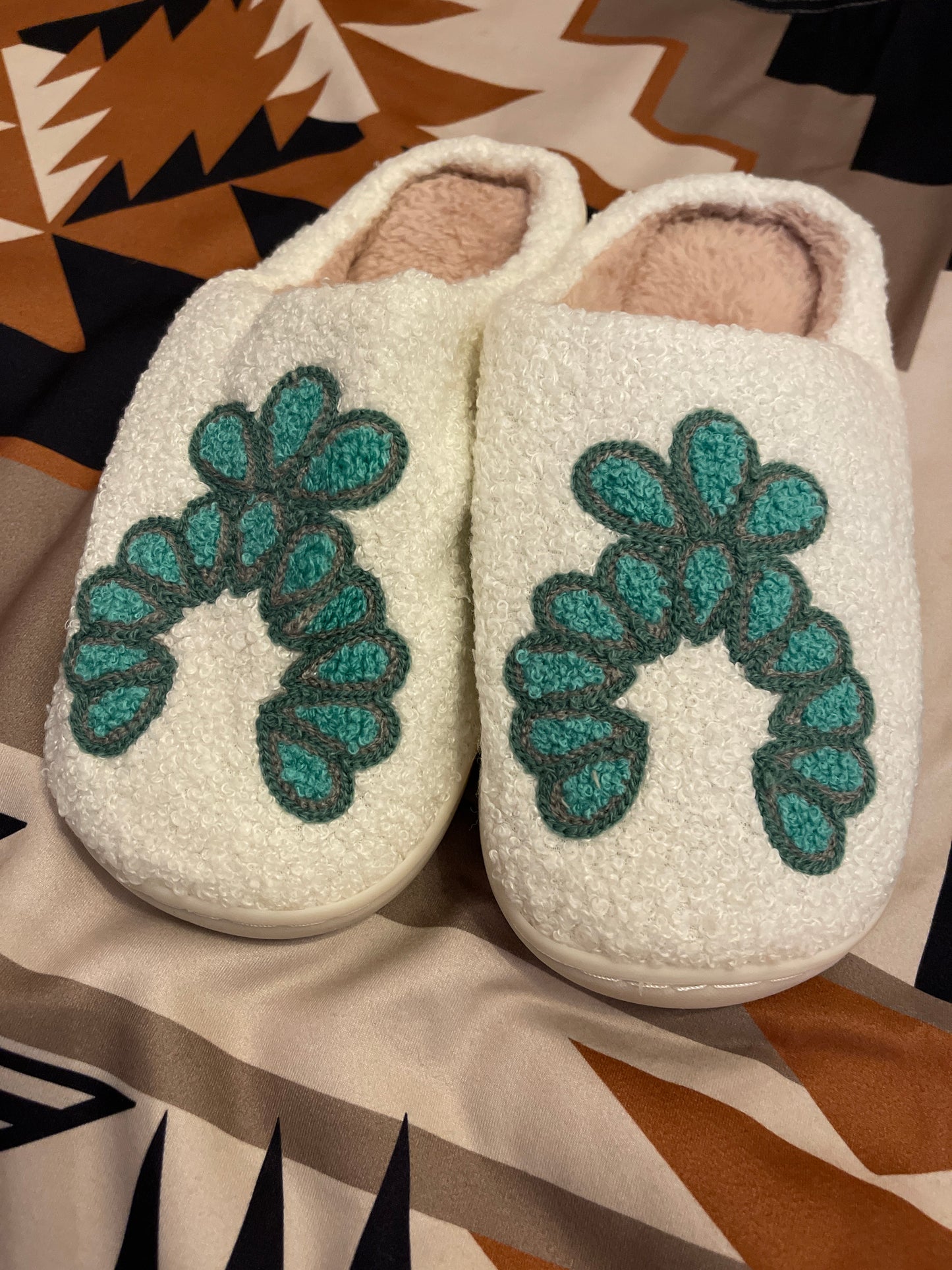 Squash Blossom House Slippers