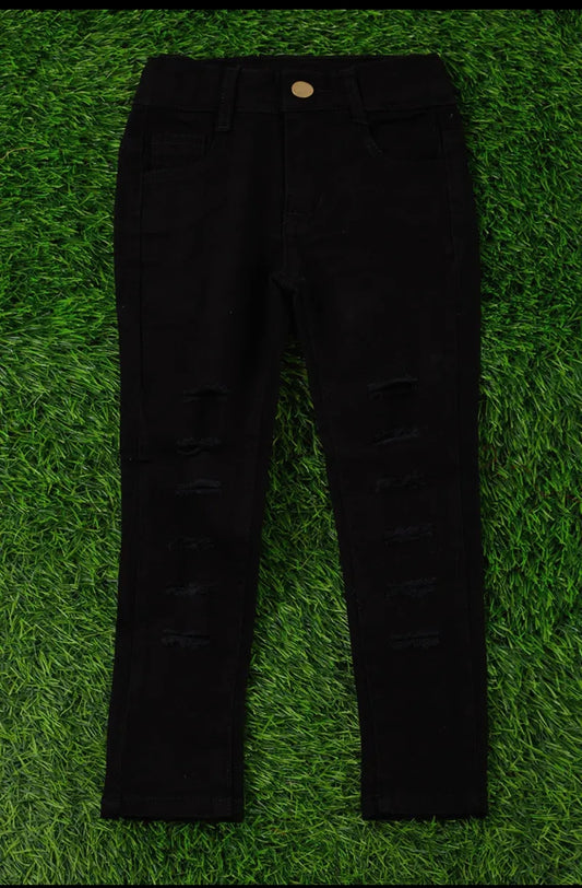 Black Ripped Skinny Jeans