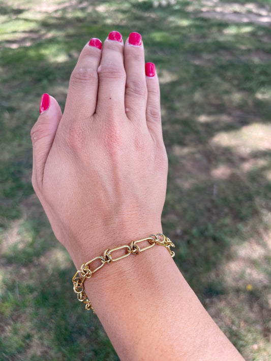 Gold Chain Bracelet