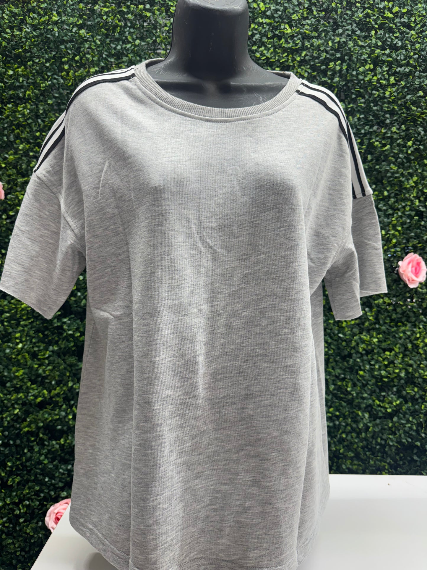 Relaxed Striped Top